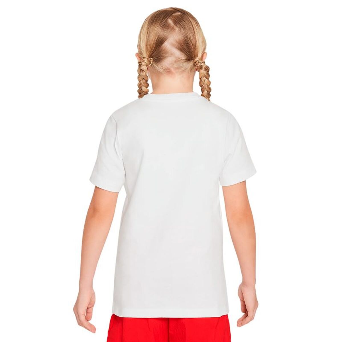 Child’s Short Sleeve T-Shirt Nike Sportswear Big White