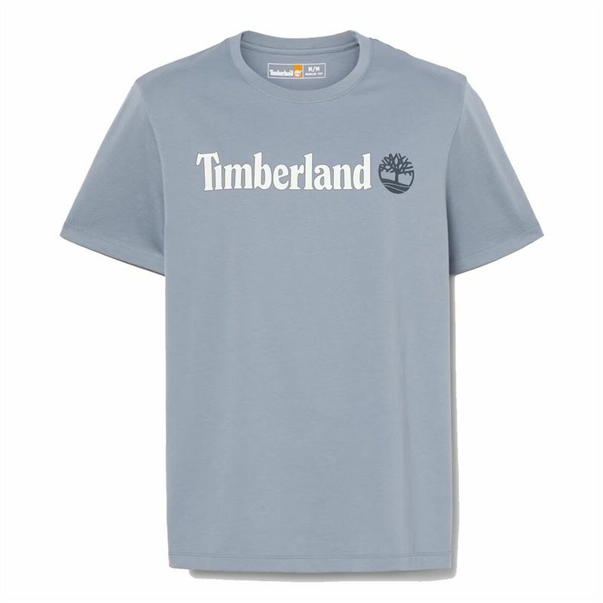 Men’s Short Sleeve T-Shirt Timberland Kennebec River Linear Logo Men’s Short Sleeve T-Shirt Timberland Kennebec River Linear Logo