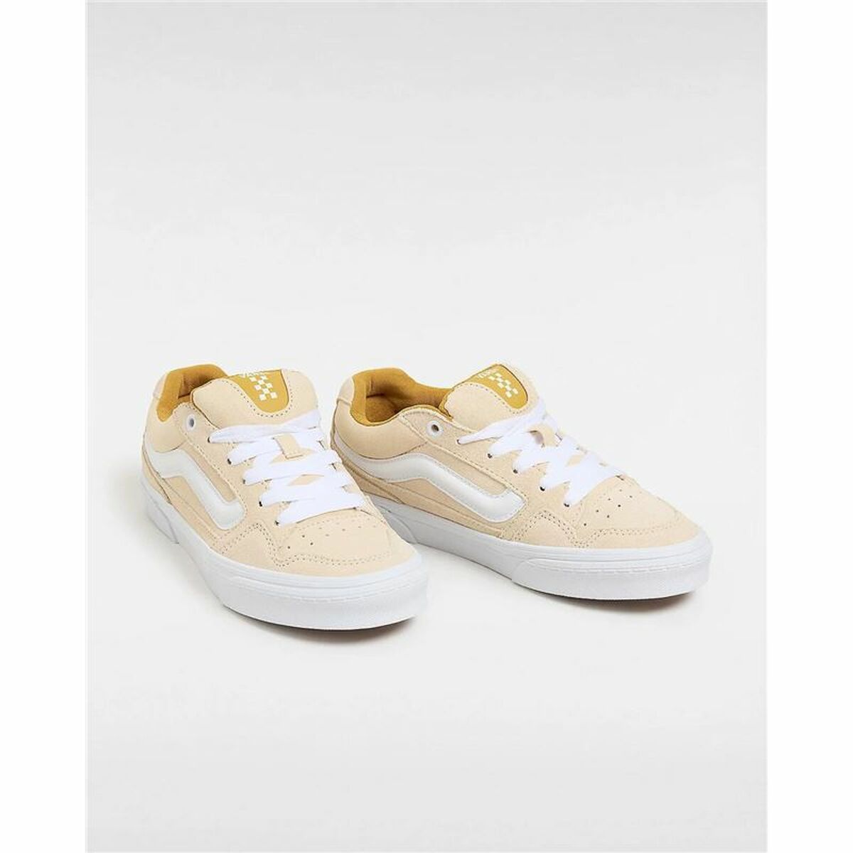 Women’s casual trainers Vans Caldrone Retr Light brown