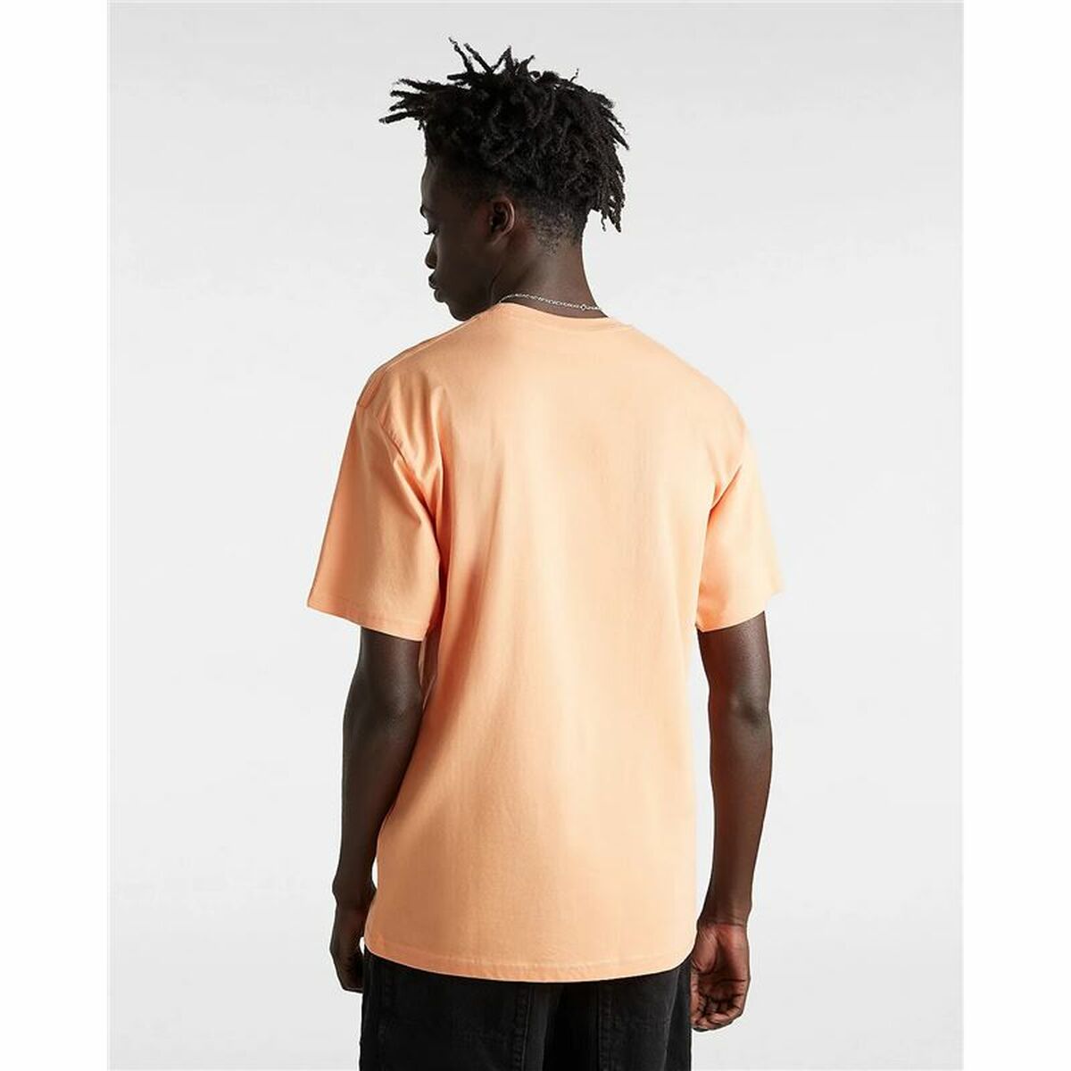 Menâs Short Sleeve T-Shirt Vans VN0A5E7YD051 Orange