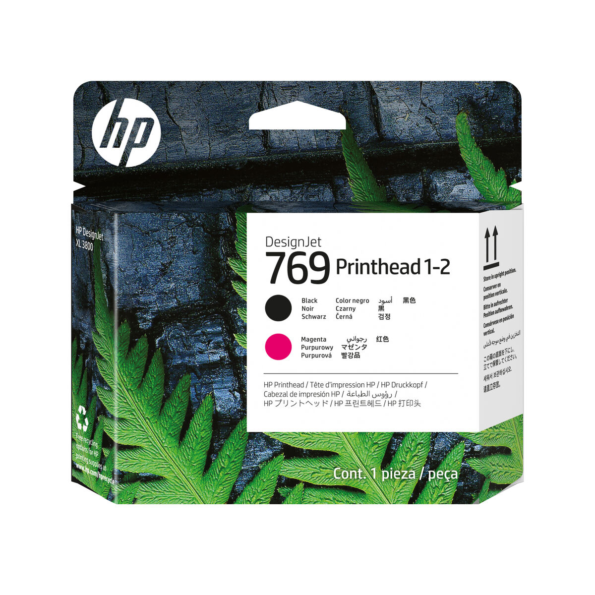 Original Ink Cartridge HP 7K5U5A Black Magenta