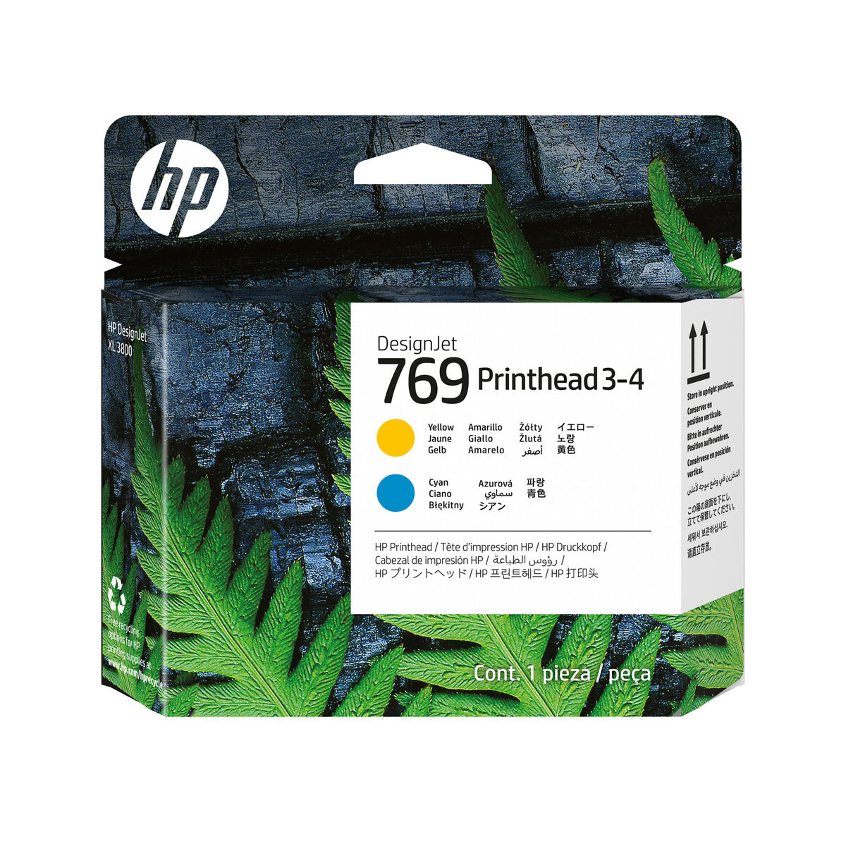Original Ink Cartridge HP 7K5U6A Yellow Cyan