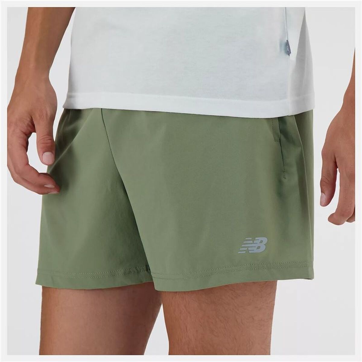 Men’s Sports Shorts New Balance Sport Essentials 5 Dark green