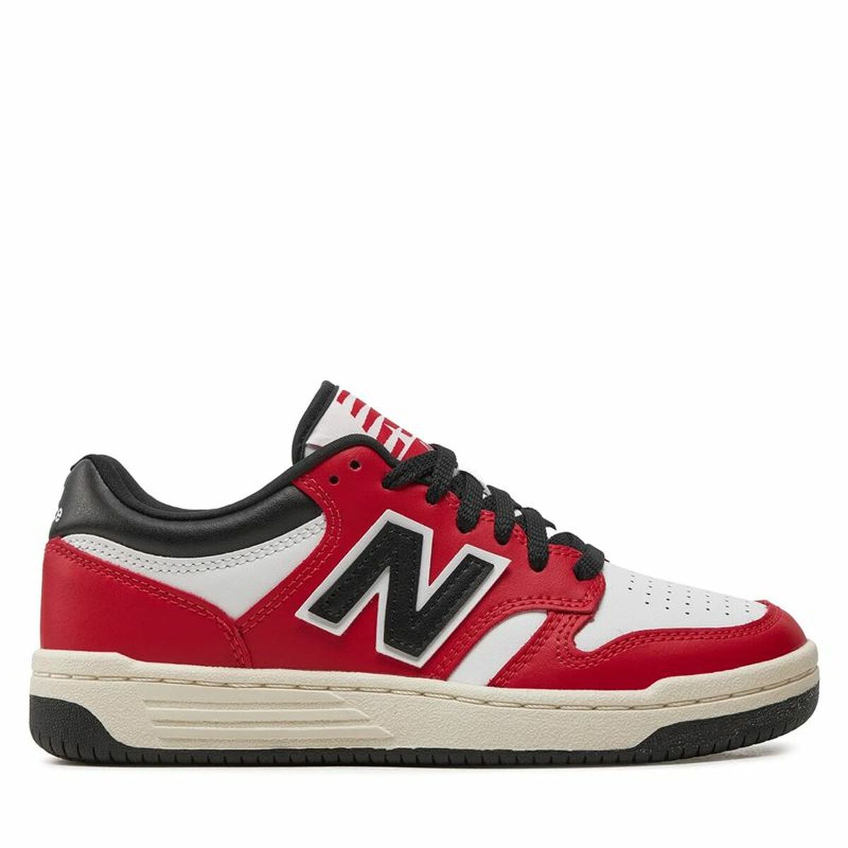 Sports Shoes for Kids New Balance 480 White Red Sports Shoes for Kids New Balance 480 White Red