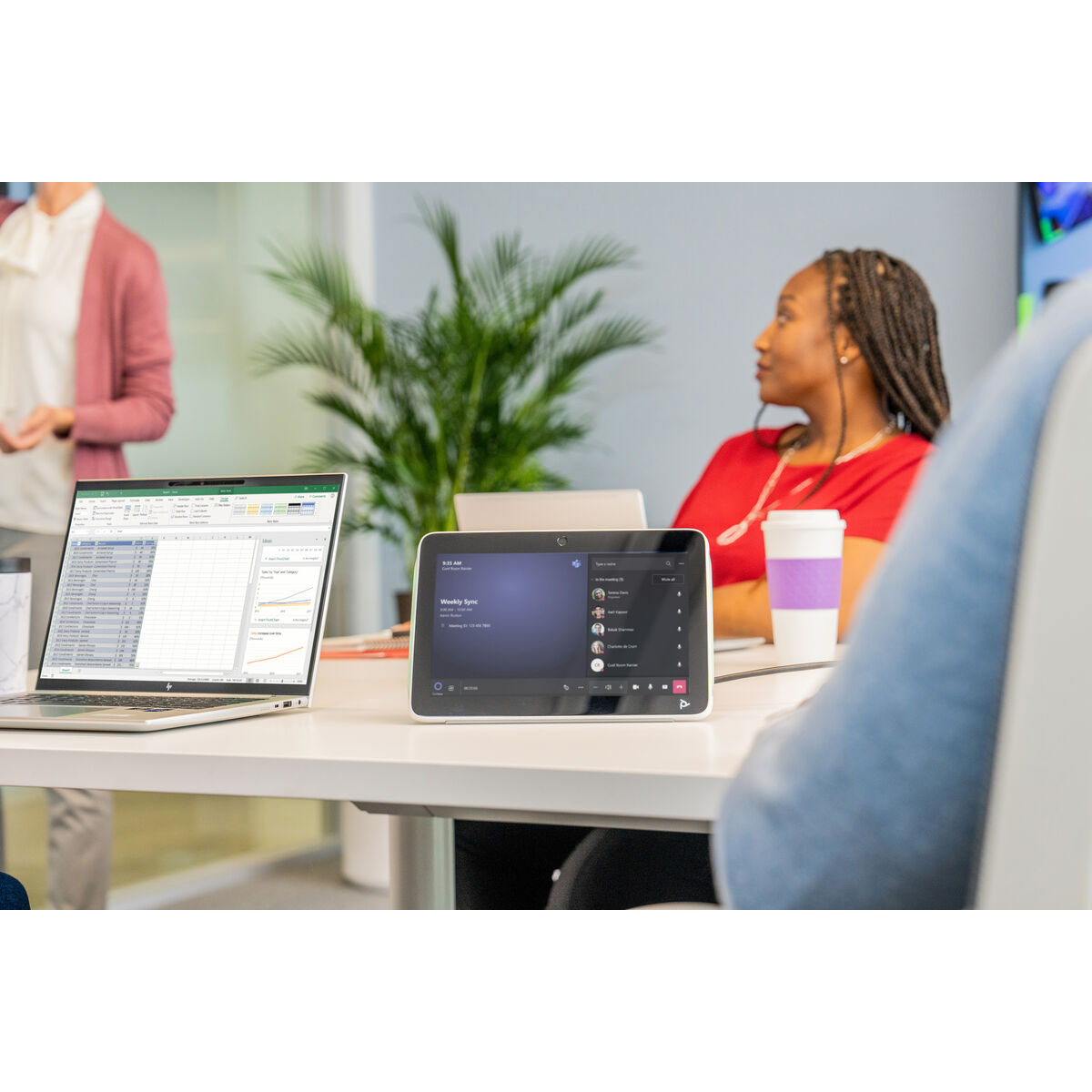 Ceiling Mount for Projectors Poly 874P8AA Ceiling Mount for Projectors Poly 874P8AA