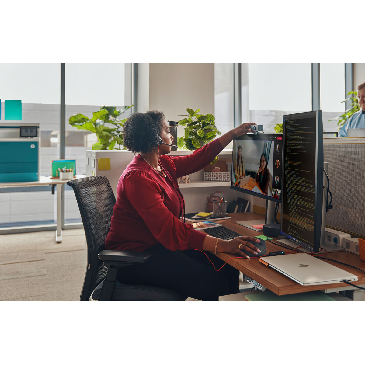 Headphones Poly 8X218AA Black