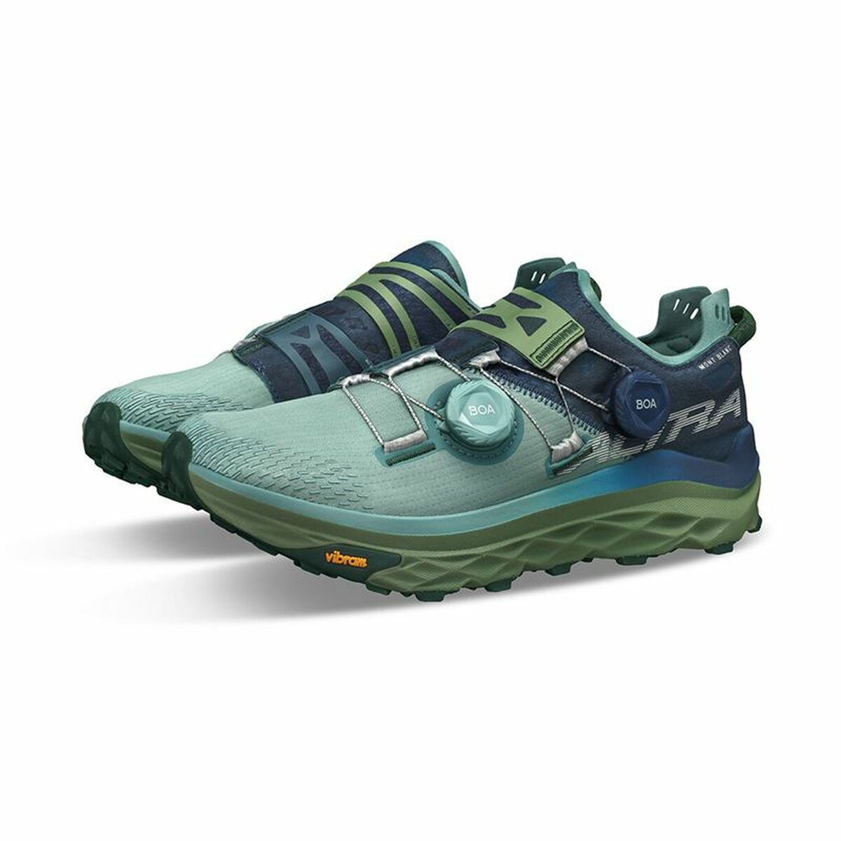 Men’s Trainers Altra Mont Blanc Boa PF Blue Turquoise