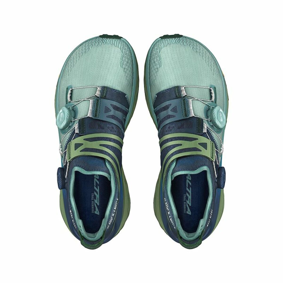 Men’s Trainers Altra Mont Blanc Boa PF Blue Turquoise