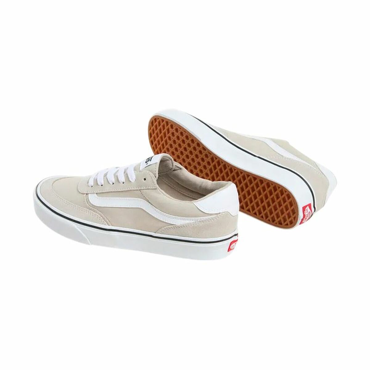 Men’s Trainers Vans Brooklyn Ls Sucv Silver White