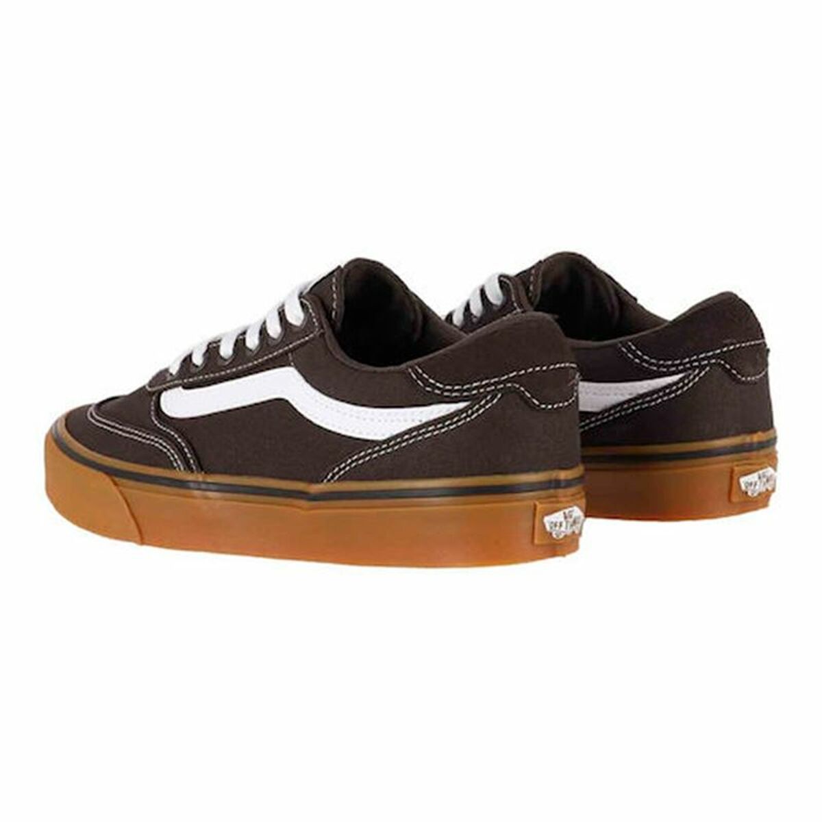 Men’s Trainers Vans Brooklyn Ls Cgum Turki Dark Red