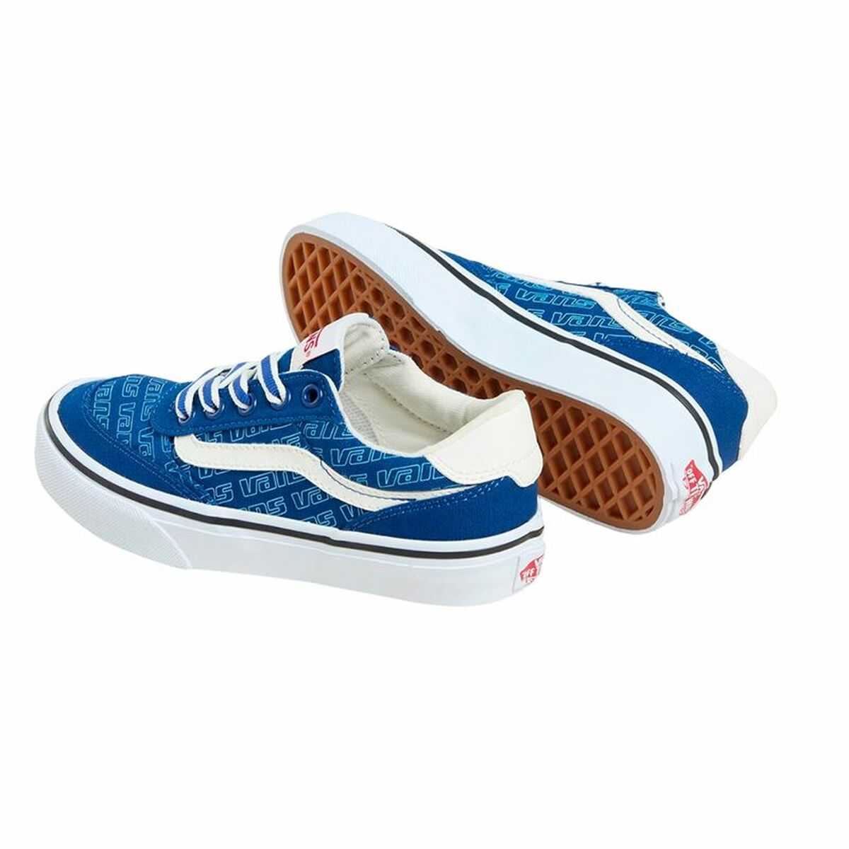 Sports Shoes for Kids Vans Brooklyn Ls Rtlg Blue