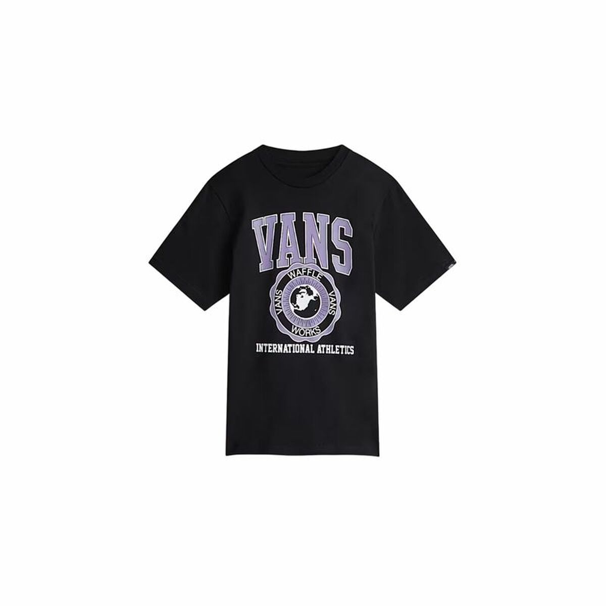 Child’s Short Sleeve T-Shirt Vans Inter V Ss Black Child’s Short Sleeve T-Shirt Vans Inter V Ss Black