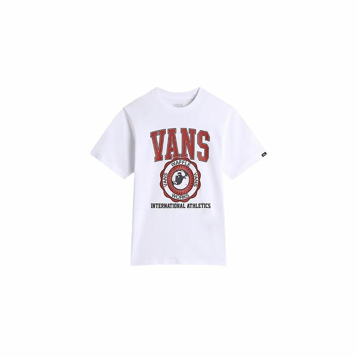 Child’s Short Sleeve T-Shirt Vans Inter White Child’s Short Sleeve T-Shirt Vans Inter White