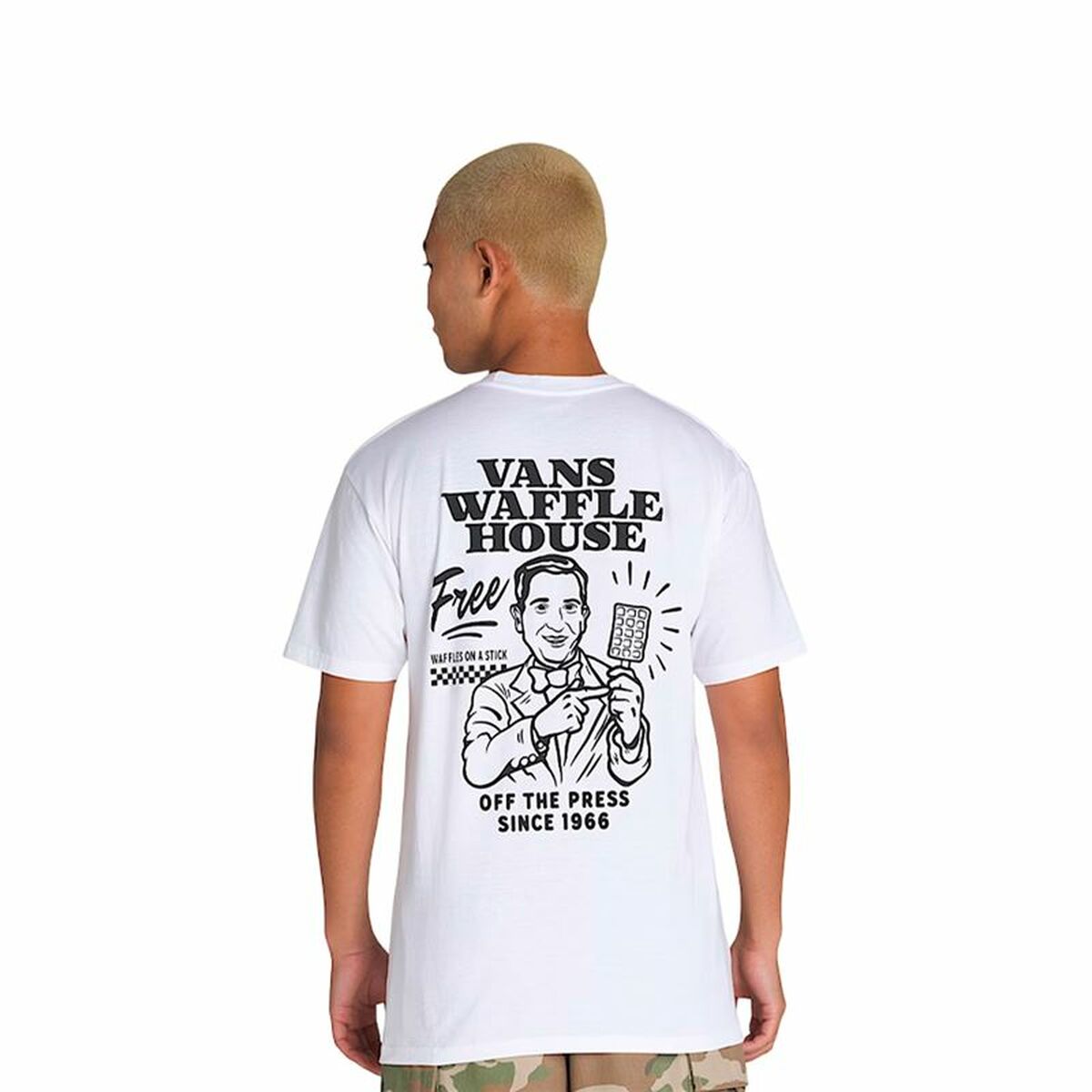 Mens Short Sleeve T-Shirt Vans Death Grip Ss