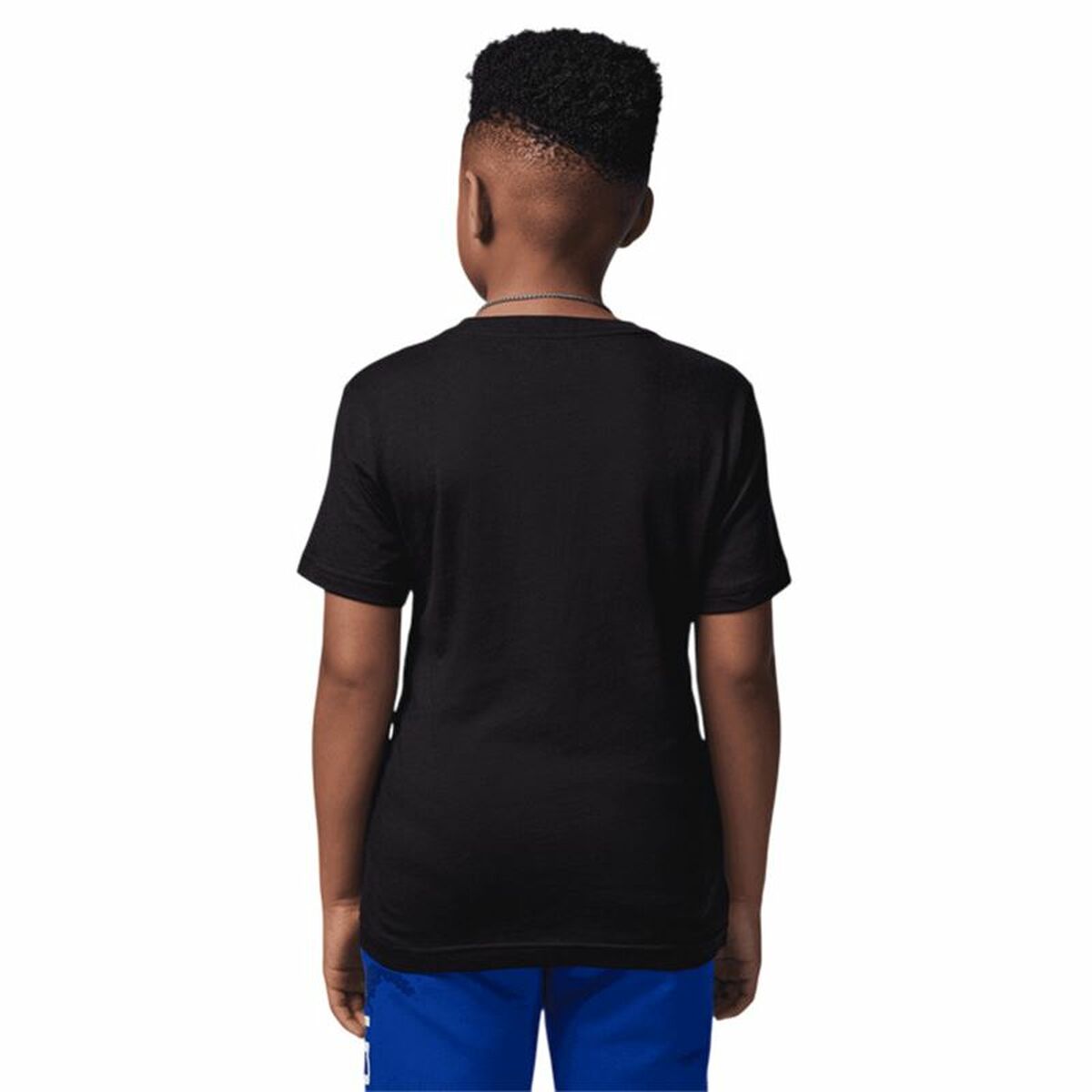Child’s Short Sleeve T-Shirt Jordan Jdb Bball Fire Ss Black