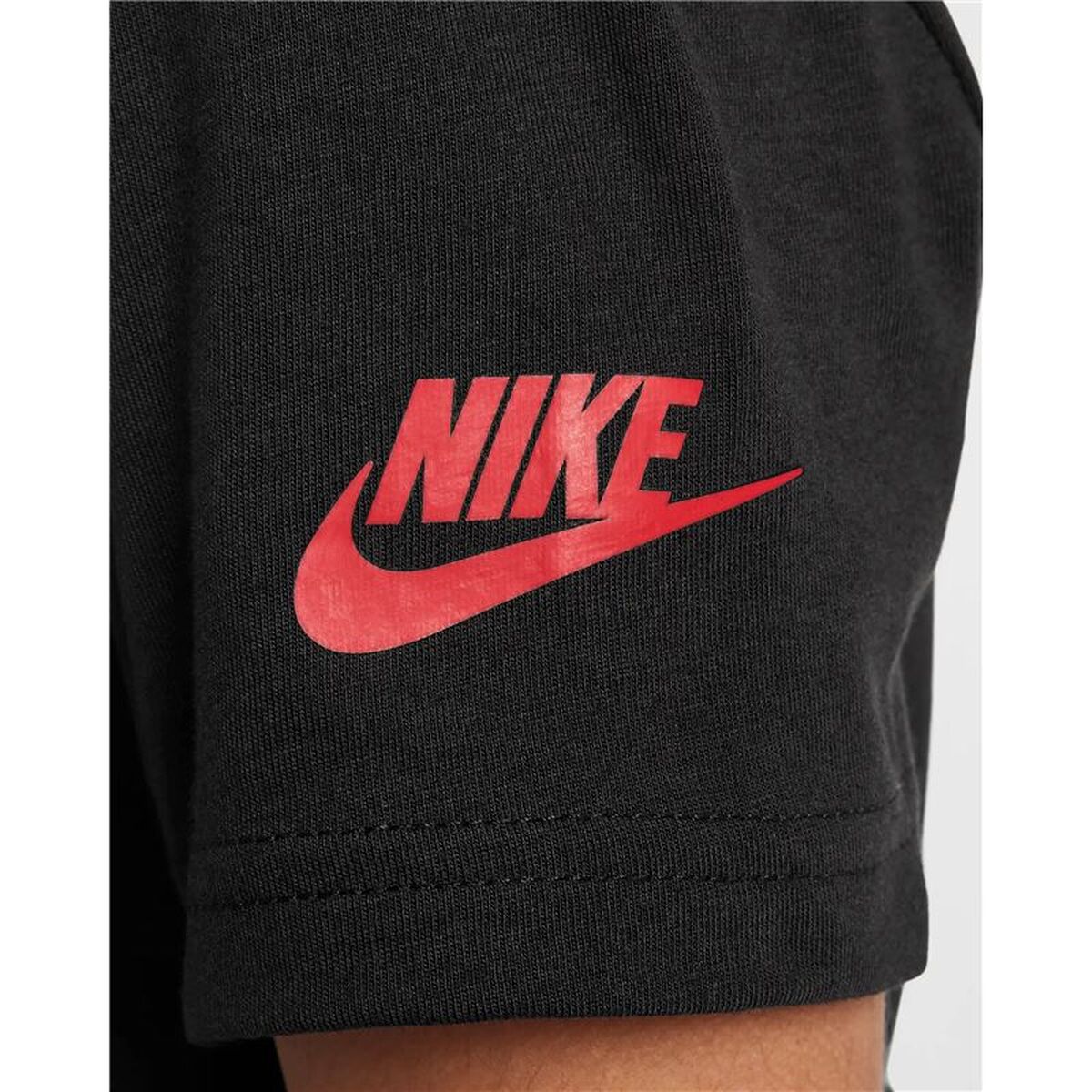 Child’s Short Sleeve T-Shirt Nike Air Boxy Black