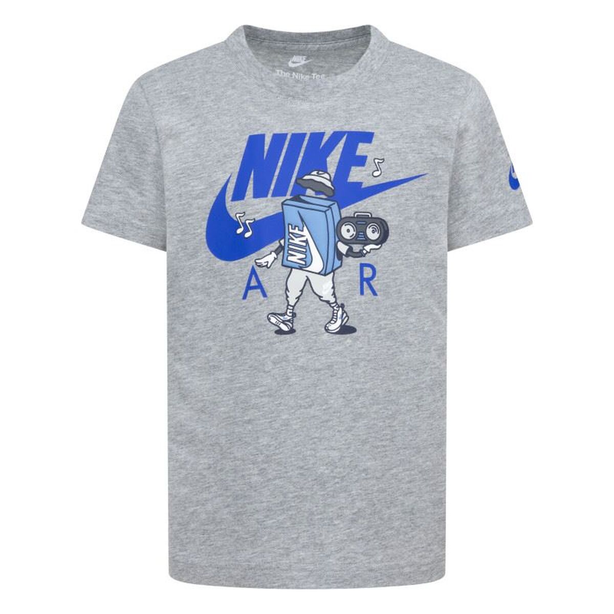 Child’s Short Sleeve T-Shirt Nike Air Boxy Light grey