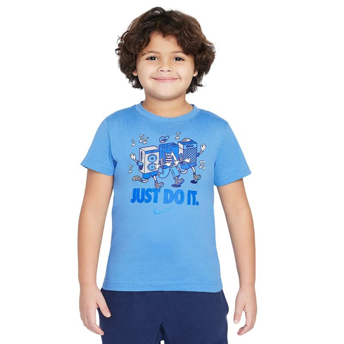 Child’s Short Sleeve T-Shirt Nike Nkb Music Boxy Pals Ss Tee