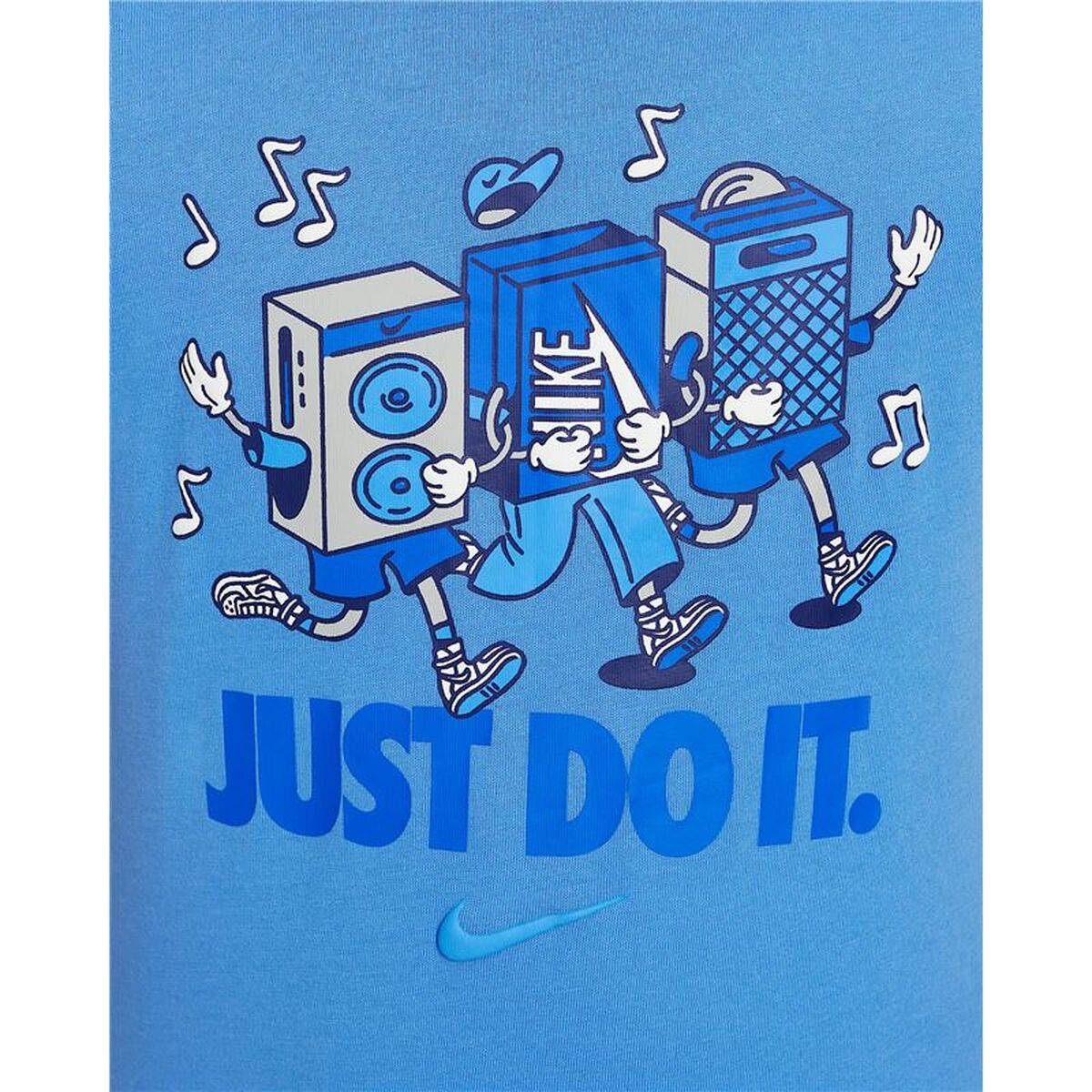 Child’s Short Sleeve T-Shirt Nike Nkb Music Boxy Pals Ss Tee