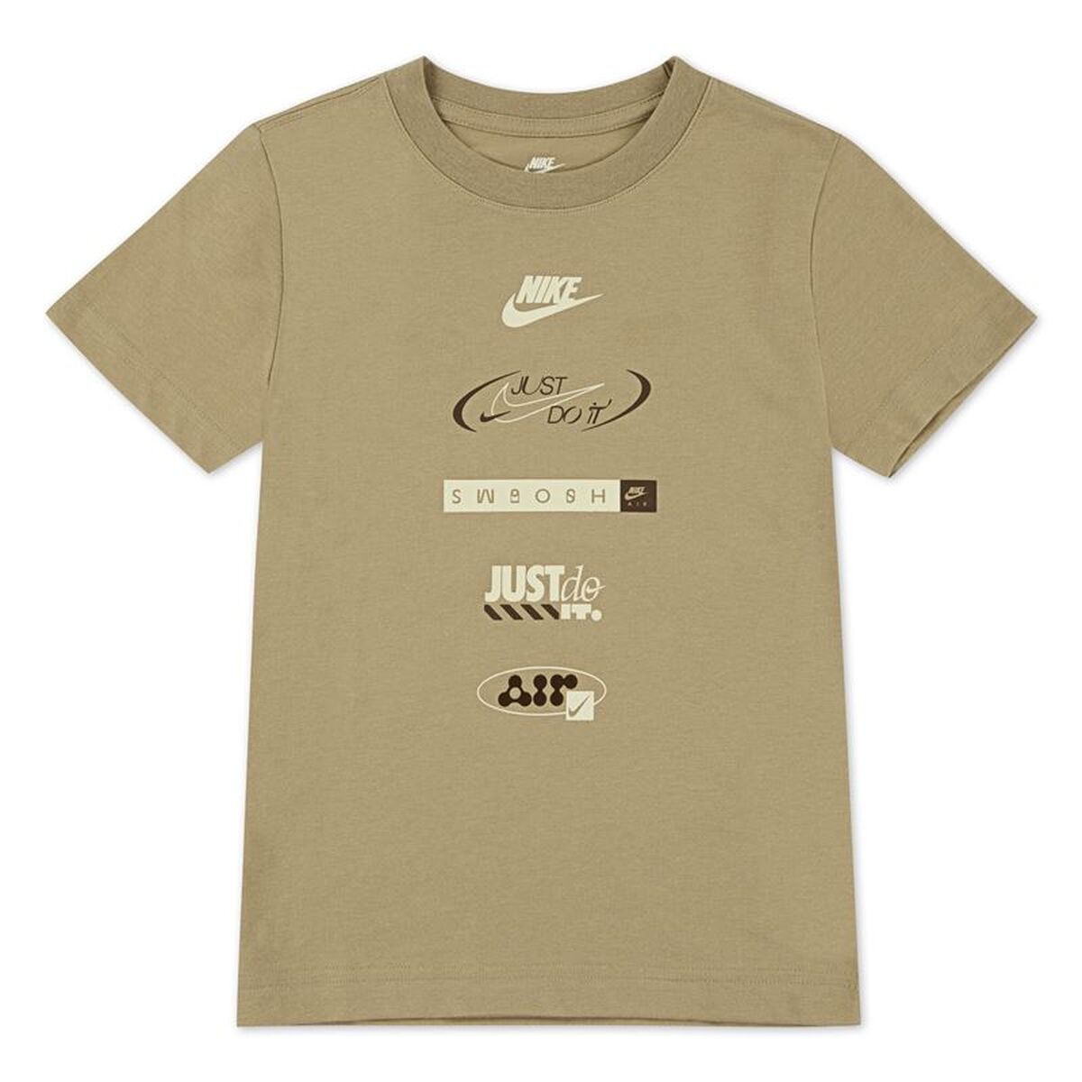 Child’s Short Sleeve T-Shirt Nike Brandmark Stack
