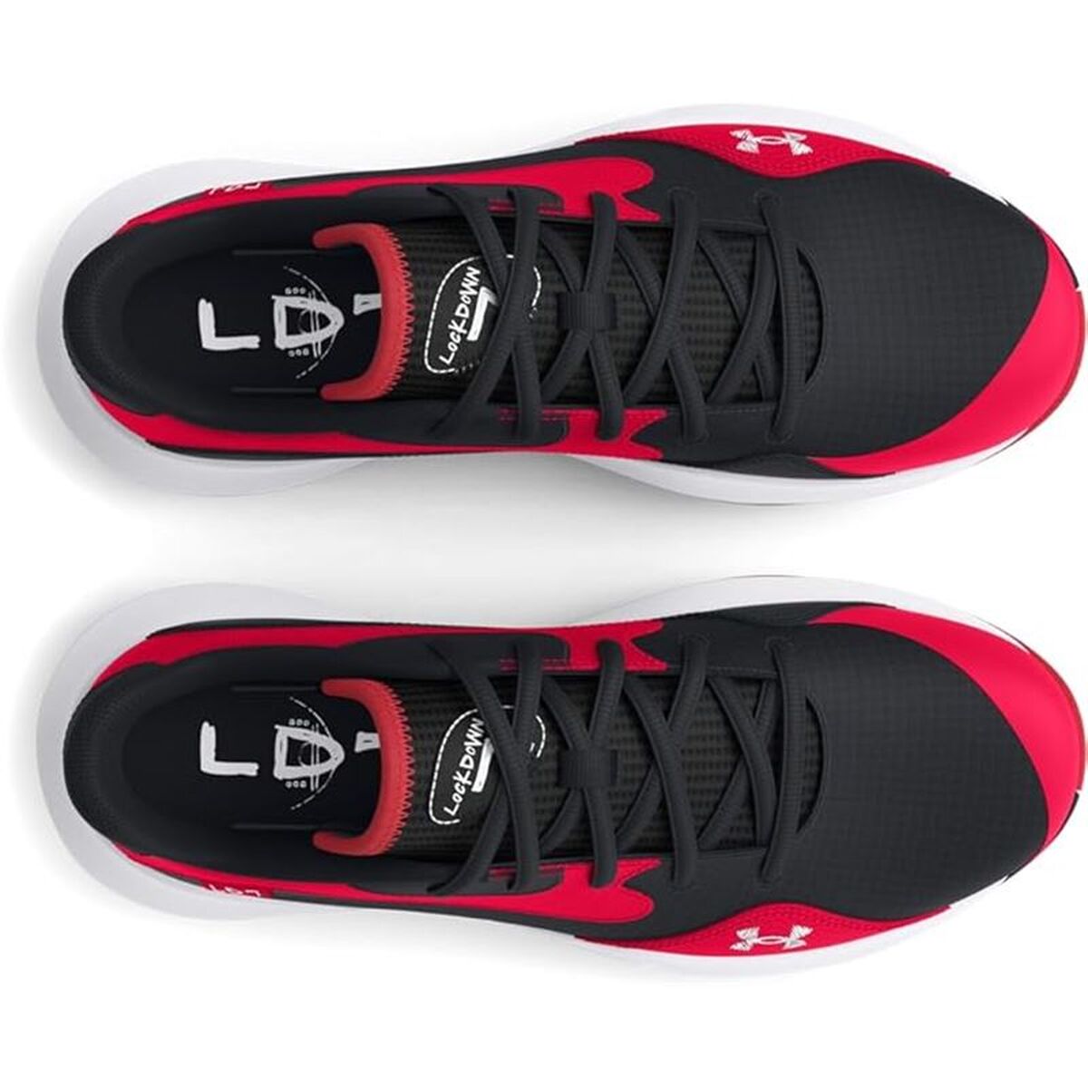 Basketball Shoes for Adults Under Armour Lockdown 7 Red