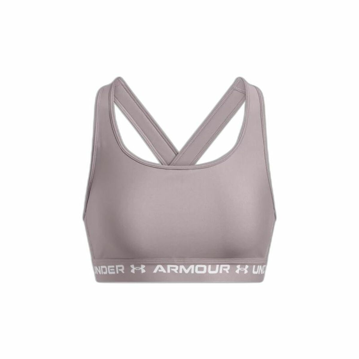 Sports Bra Under Armour CroSSback Mid Grey Sports Bra Under Armour CroSSback Mid Grey