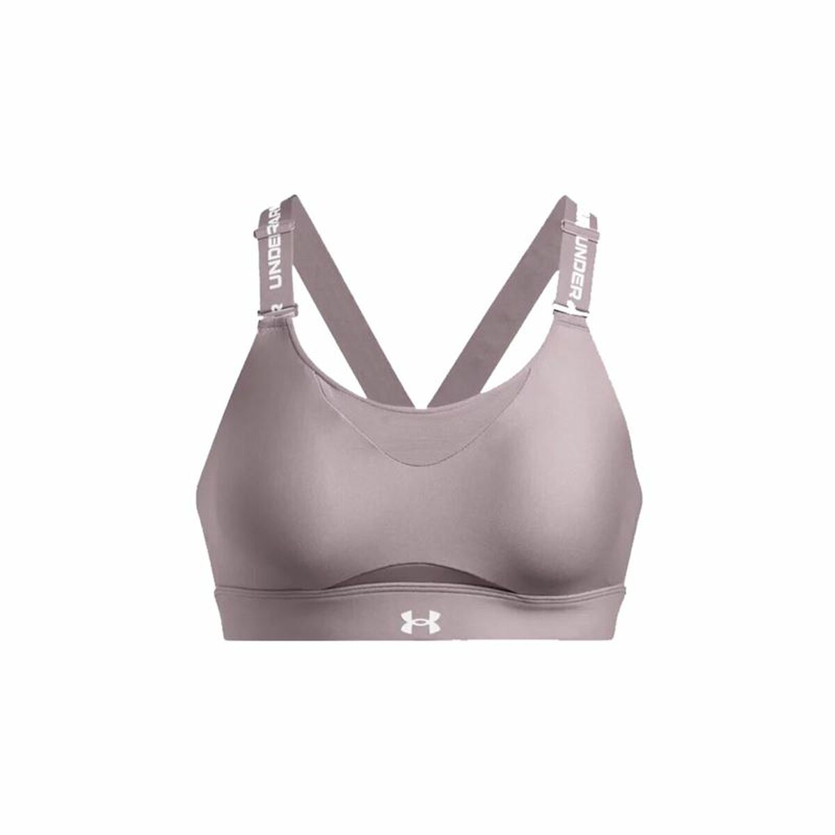Sports Bra Under Armour Infinity High Brown Sports Bra Under Armour Infinity High Brown