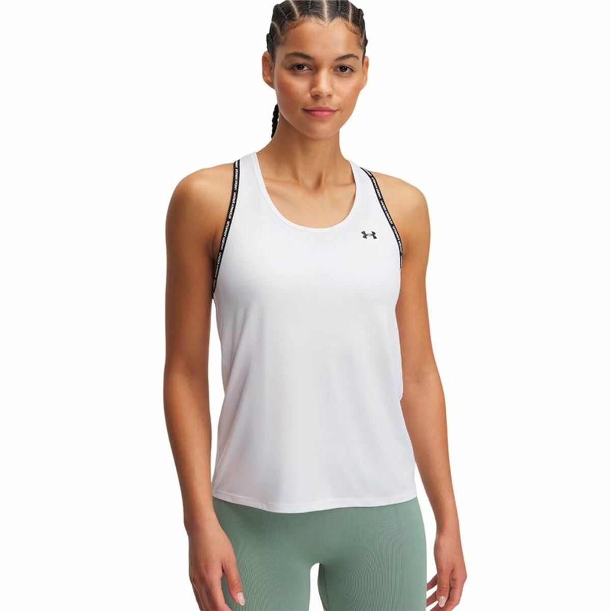 Tank Top Women Under Armour Tech White (S) Tank Top Women Under Armour Tech White (S)
