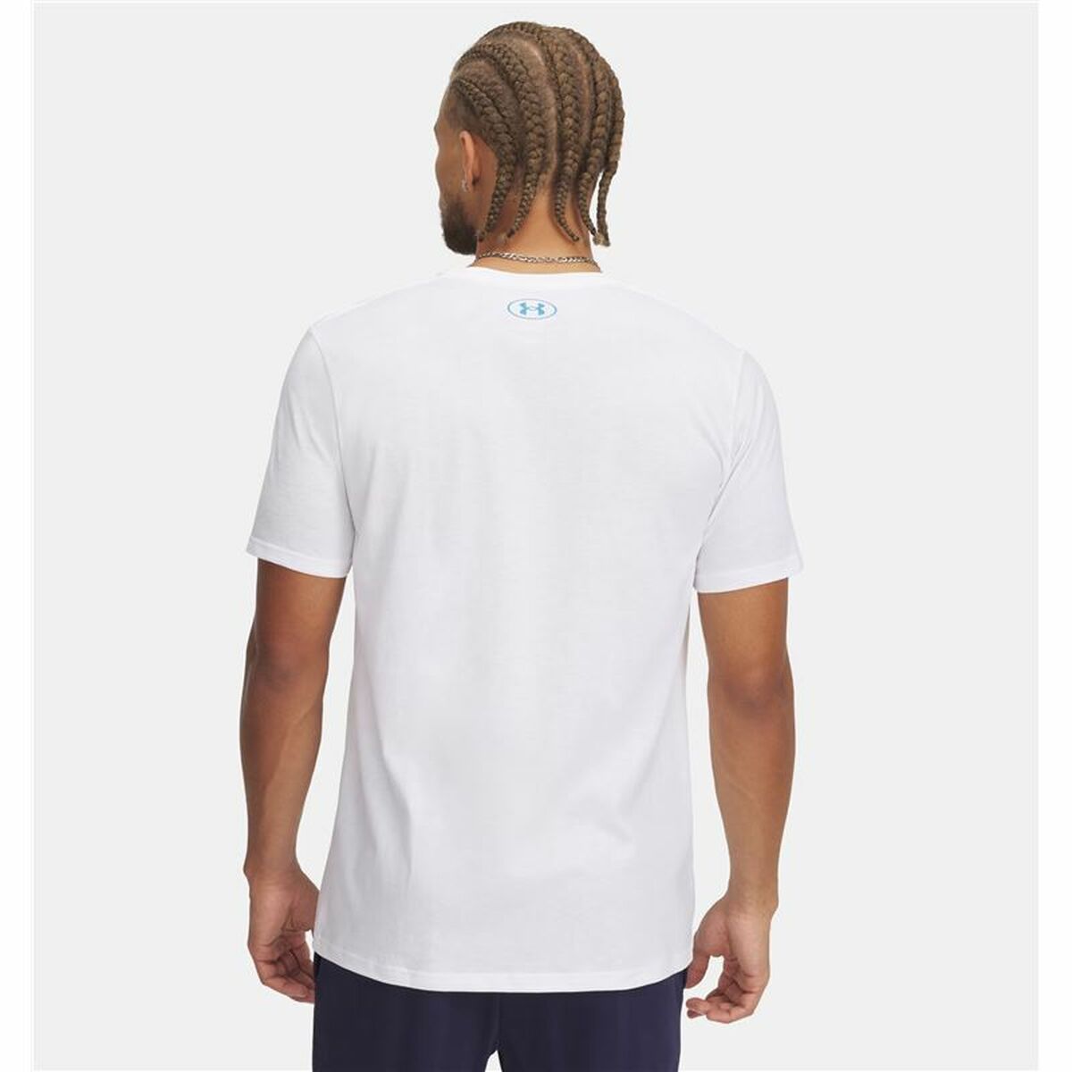 Mens Short Sleeve T-Shirt Under Armour Lc Fly In Logo L