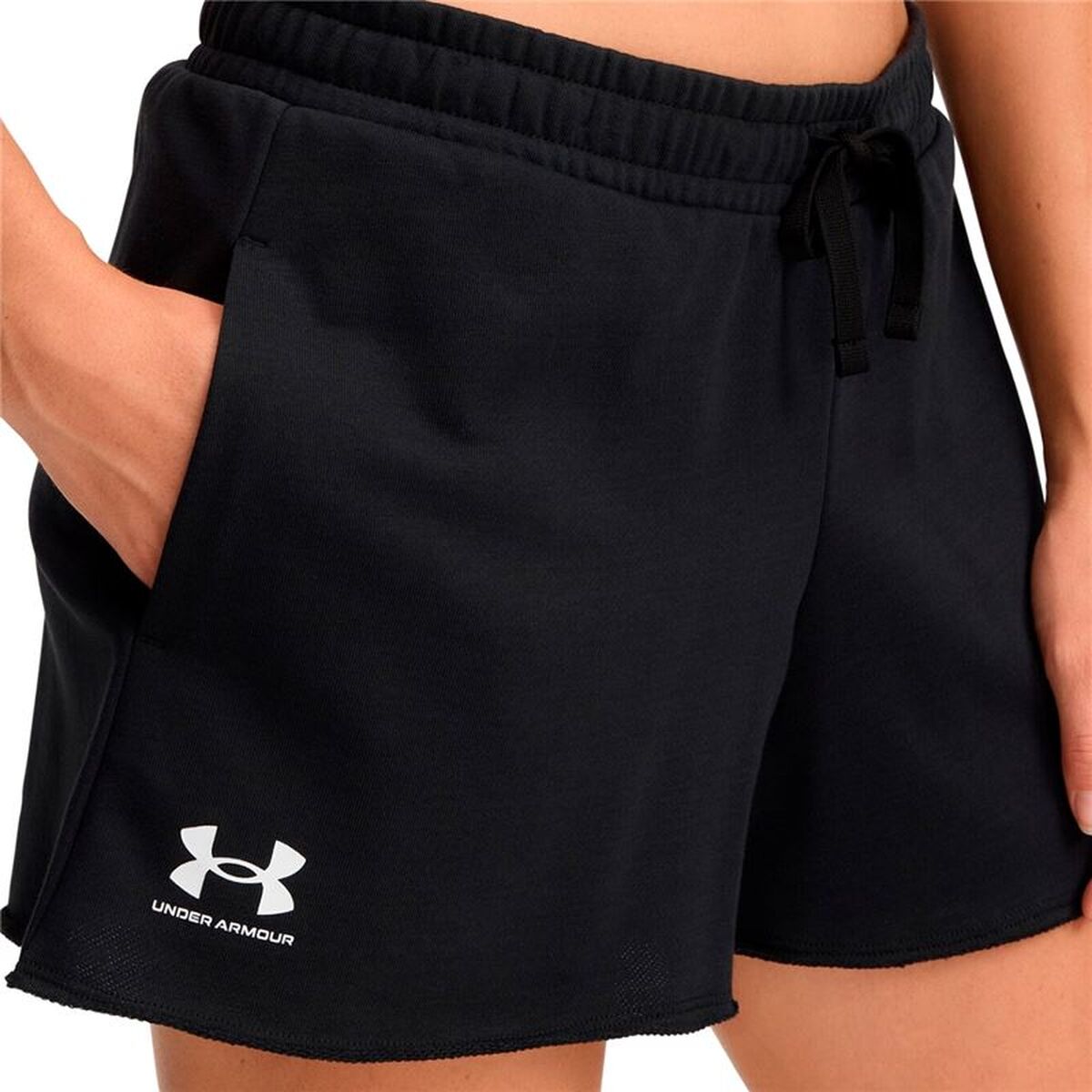 Sports Shorts for Women Under Armour Rival Terry Short Black