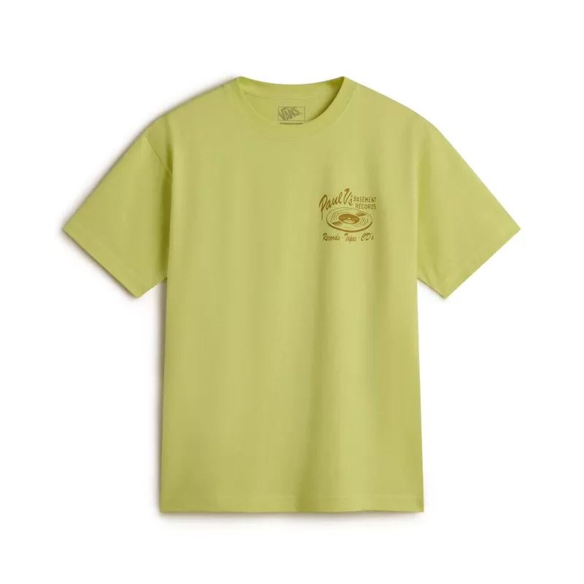 Men’s Short Sleeve T-Shirt Vans Paul Vs Ss Khaki Men’s Short Sleeve T-Shirt Vans Paul Vs Ss Khaki