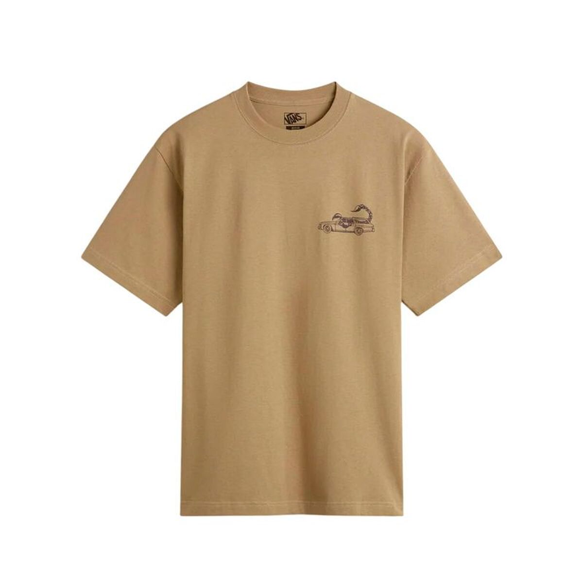 Men’s Short Sleeve T-Shirt Vans Sting Wagon Ss Light brown Men’s Short Sleeve T-Shirt Vans Sting Wagon Ss Light brown