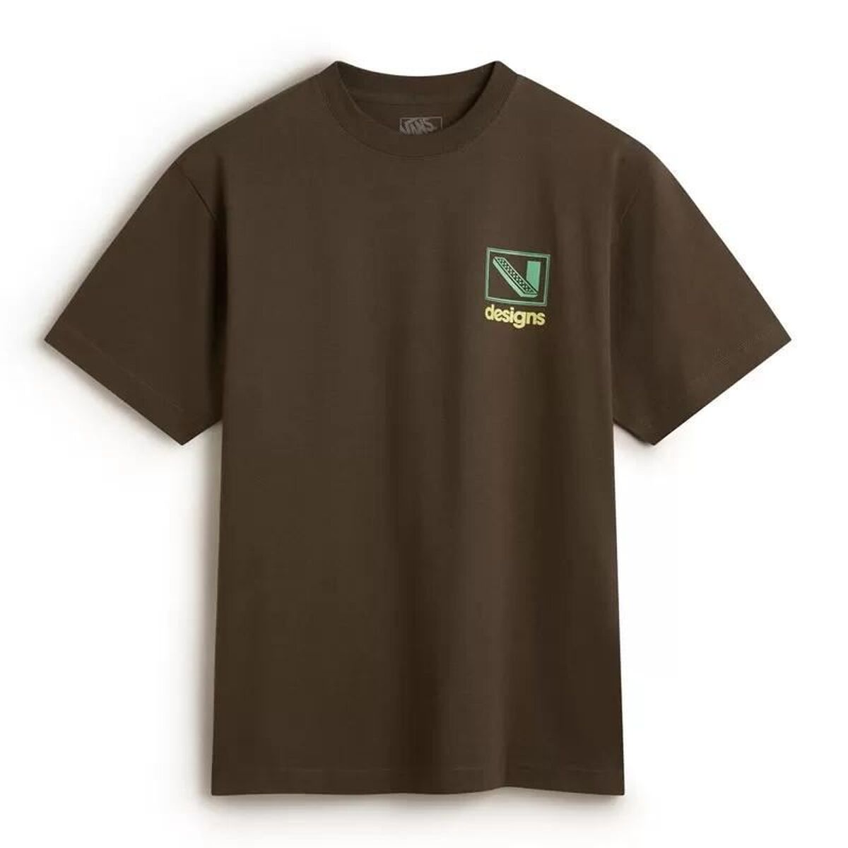 Men’s Short Sleeve T-Shirt Vans Art Production Brown Men’s Short Sleeve T-Shirt Vans Art Production Brown
