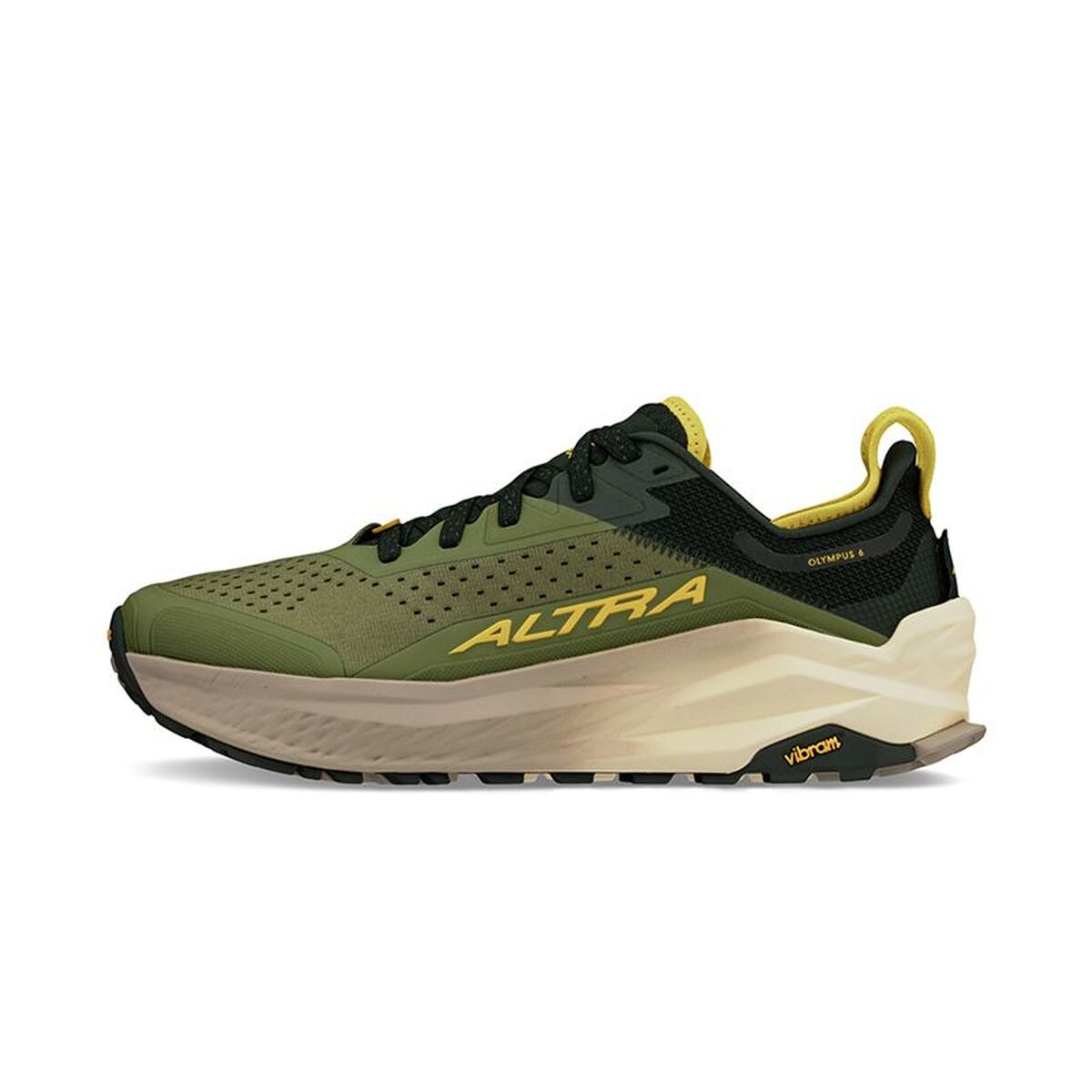 Men’s trail running shoes (mountain running) Altra Olympus 6 Olive