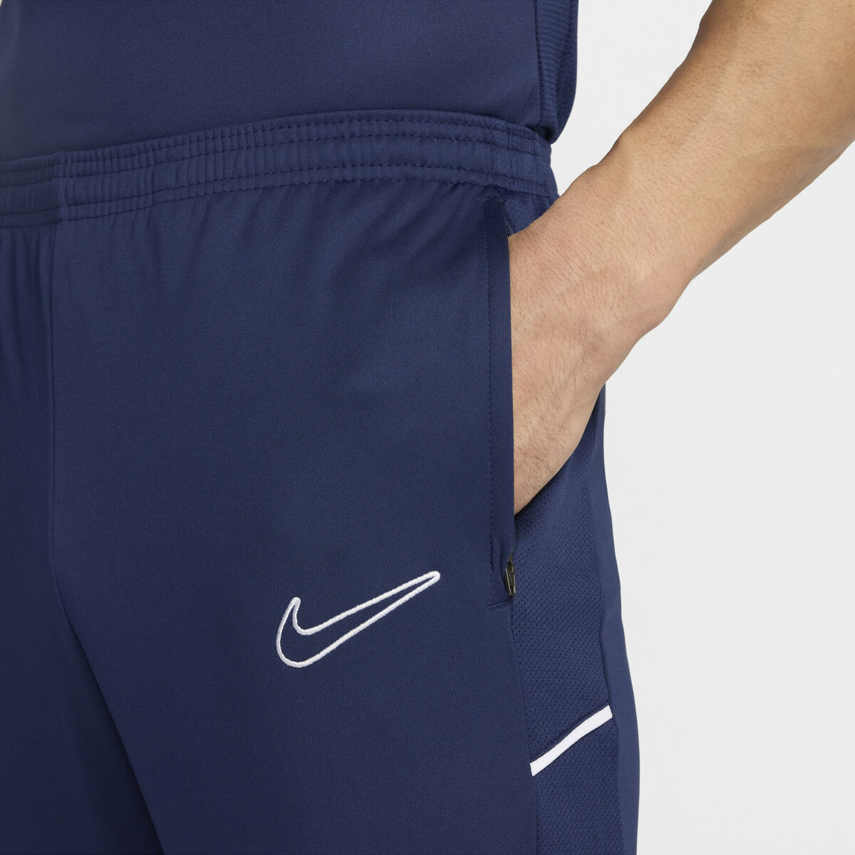 Long Sports Trousers Nike DRI FIT ACADEMY 25 FZ9805 410 Navy Blue Men