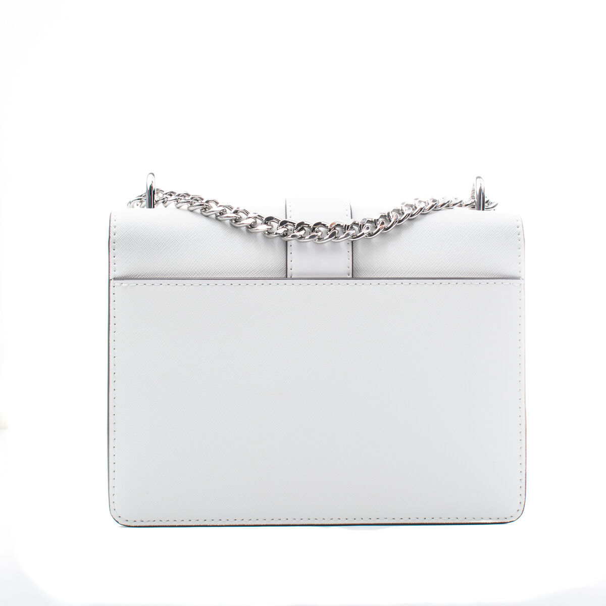 Shoulder Bag Michael Kors Greenwich White 20 x 18 x 6 cm