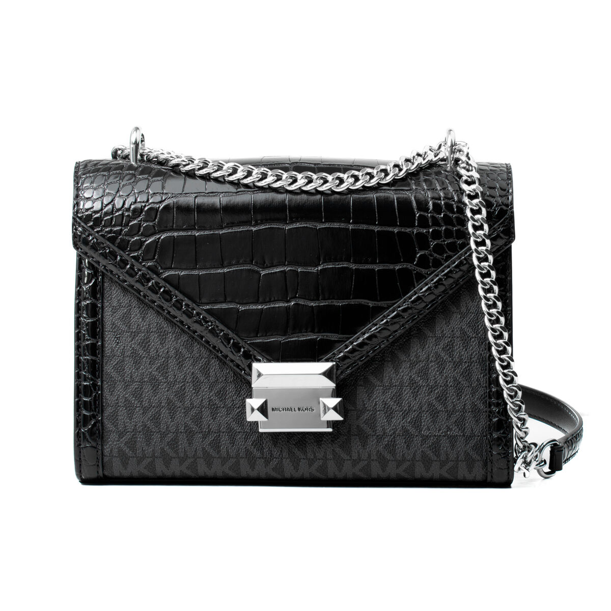 Shoulder Bag Michael Kors Whitney Black 24 x 18 x 8 cm Shoulder Bag Michael Kors Whitney Black 24 x 18 x 8 cm