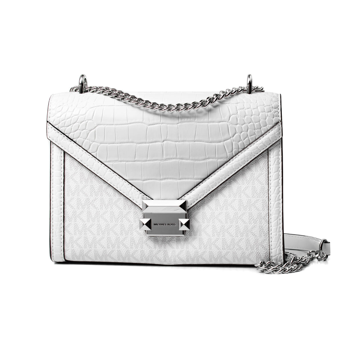 Shoulder Bag Michael Kors Whitney White 24 x 18 x 8 cm Shoulder Bag Michael Kors Whitney White 24 x 18 x 8 cm
