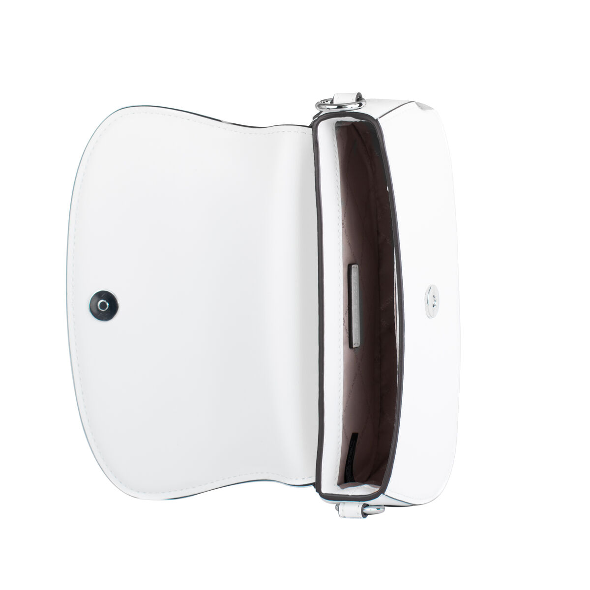 Shoulder Bag Michael Kors Mila White 23 x 12 x 6 cm