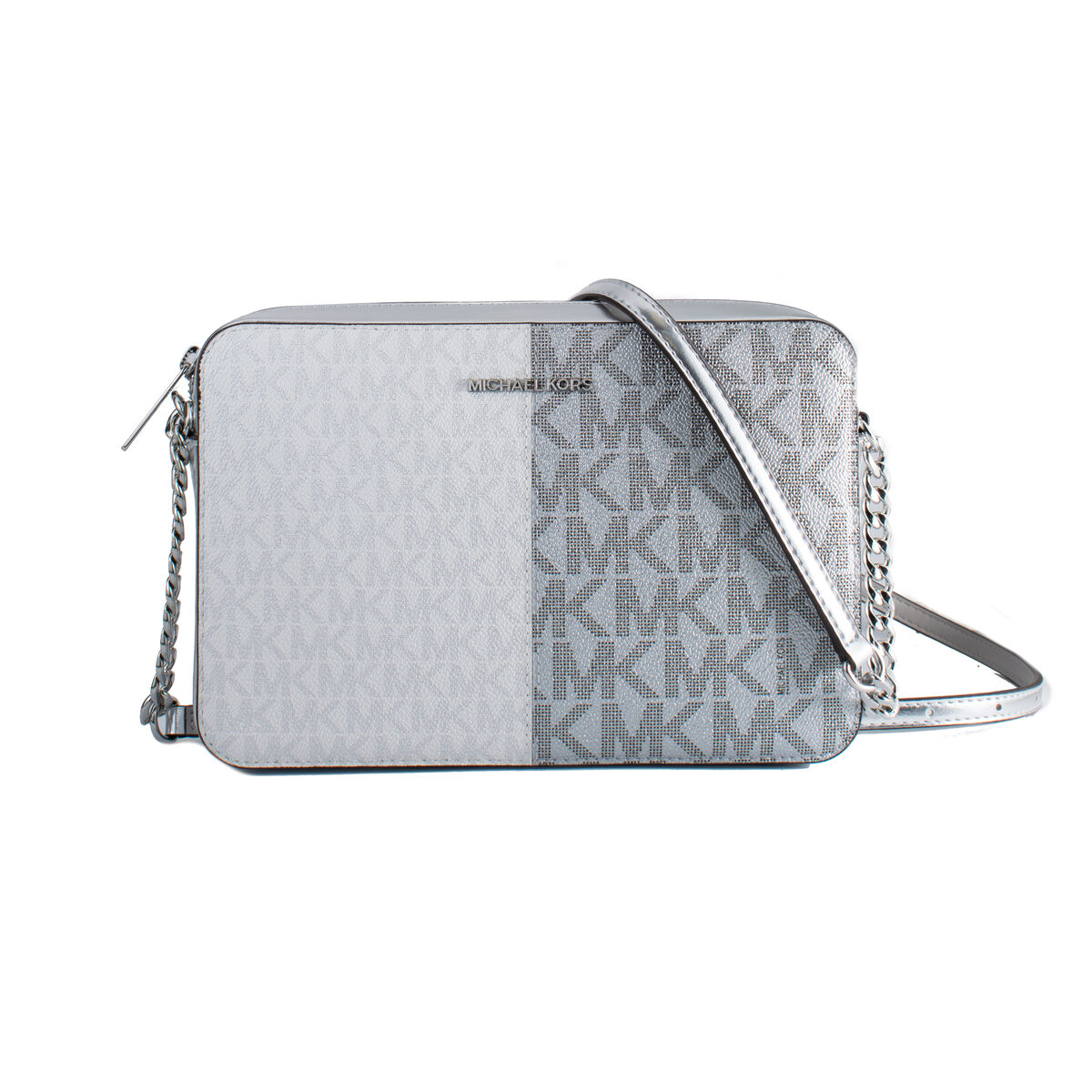Shoulder Bag Michael Kors 35F5STTC9Y-SILVER Grey 24 x 16 x 6 cm Shoulder Bag Michael Kors 35F5STTC9Y-SILVER Grey 24 x 16 x 6 cm