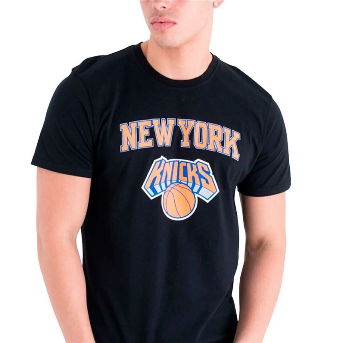 Basketball shirt New Era NBA New York Knicks Black