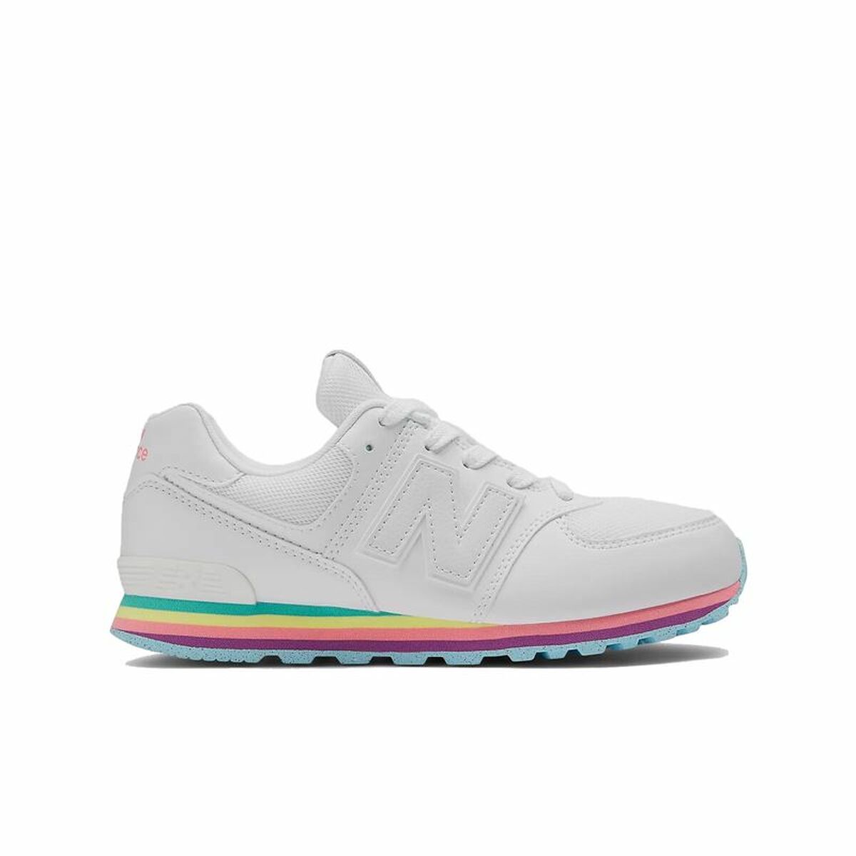 Sports Shoes for Kids New Balance 574 Core White Sports Shoes for Kids New Balance 574 Core White