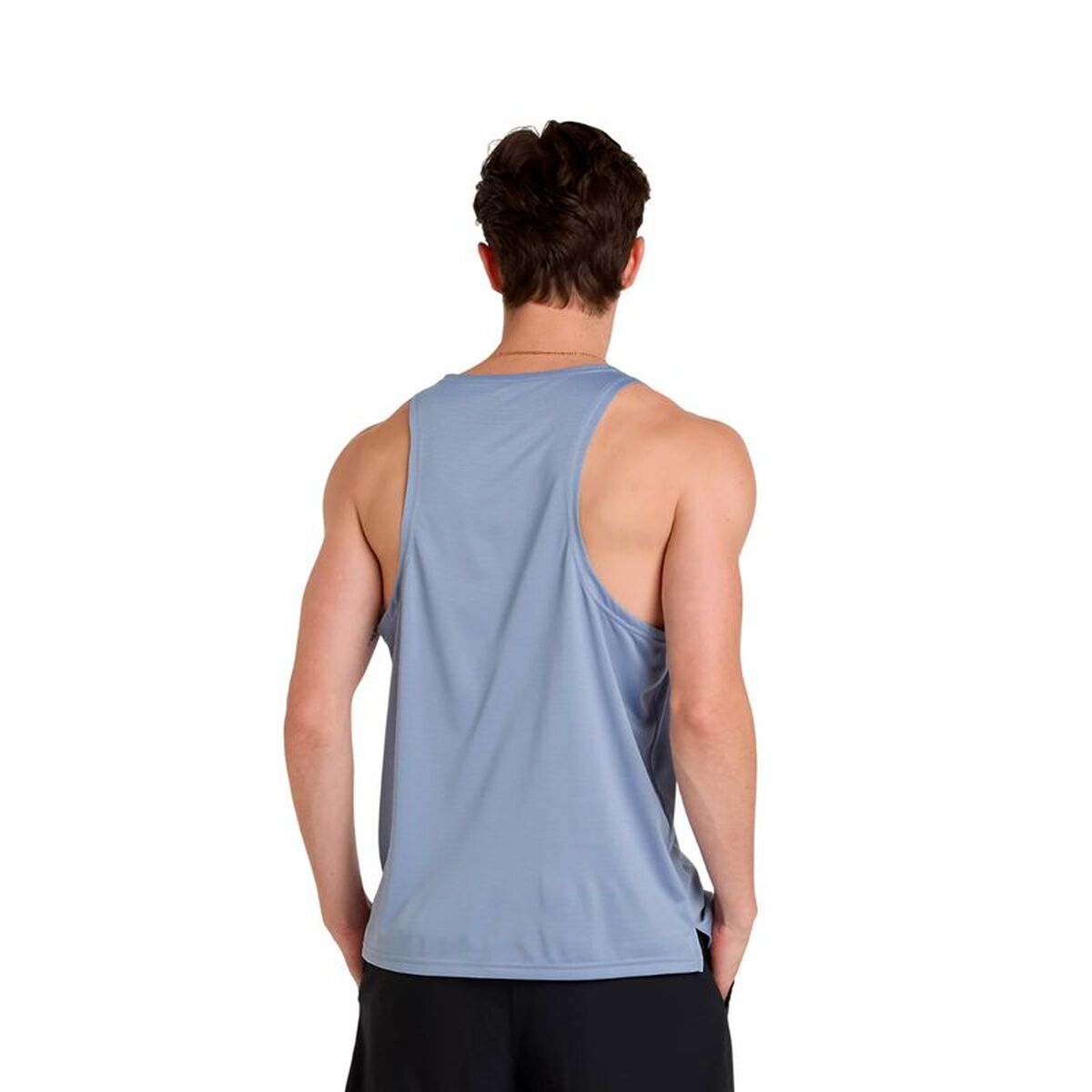 Tank Top Men New Balance Sport Essentials Singlet Indigo