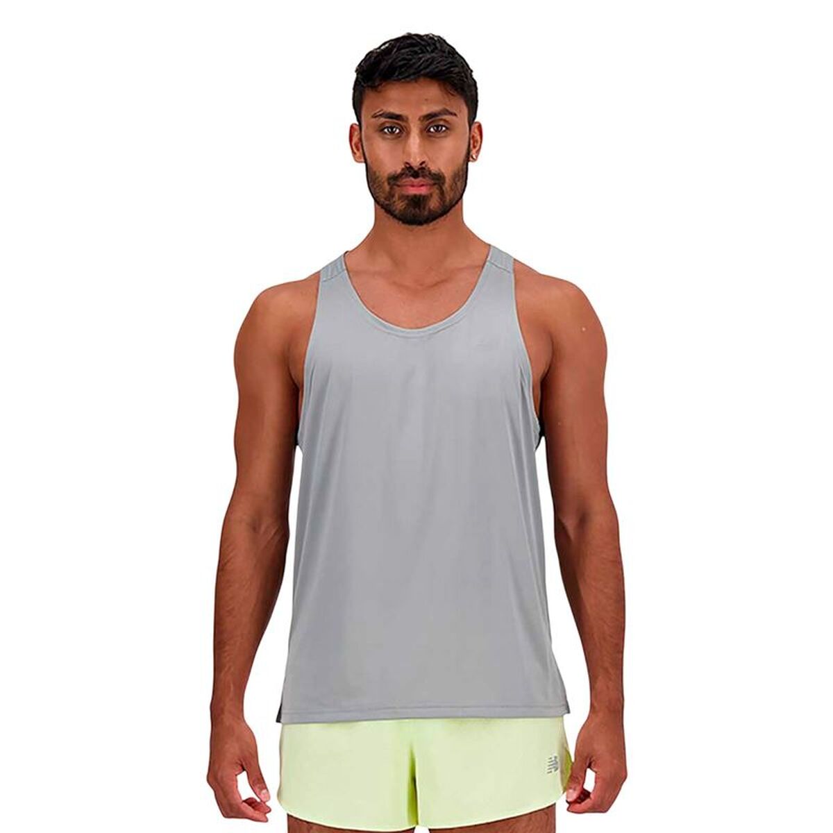 Tank Top Men New Balance Sport Essentials Singlet Grey Tank Top Men New Balance Sport Essentials Singlet Grey