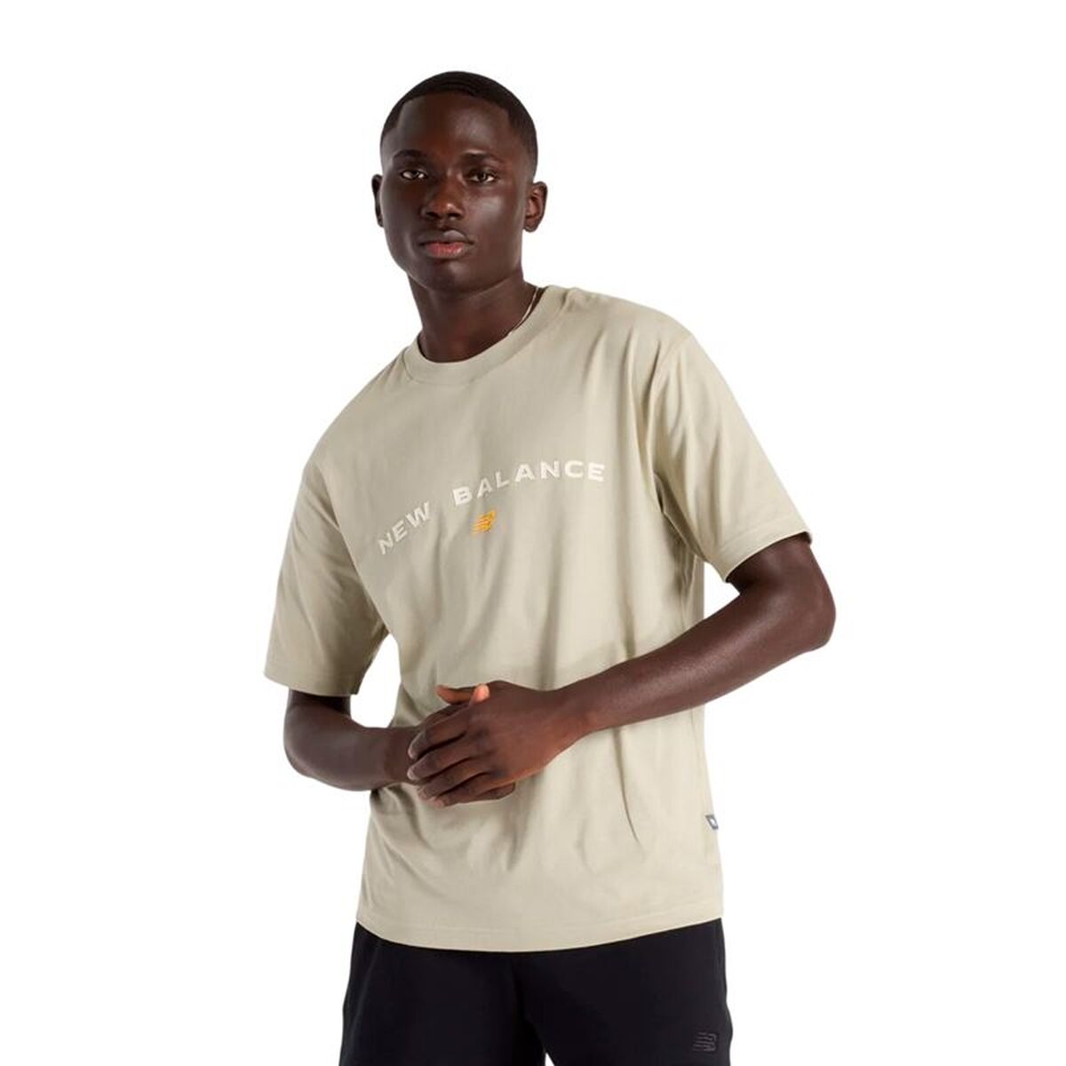 Men’s Short Sleeve T-Shirt New Balance Reimagined Graphic 1 Light grey Men’s Short Sleeve T-Shirt New Balance Reimagined Graphic 1 Light grey