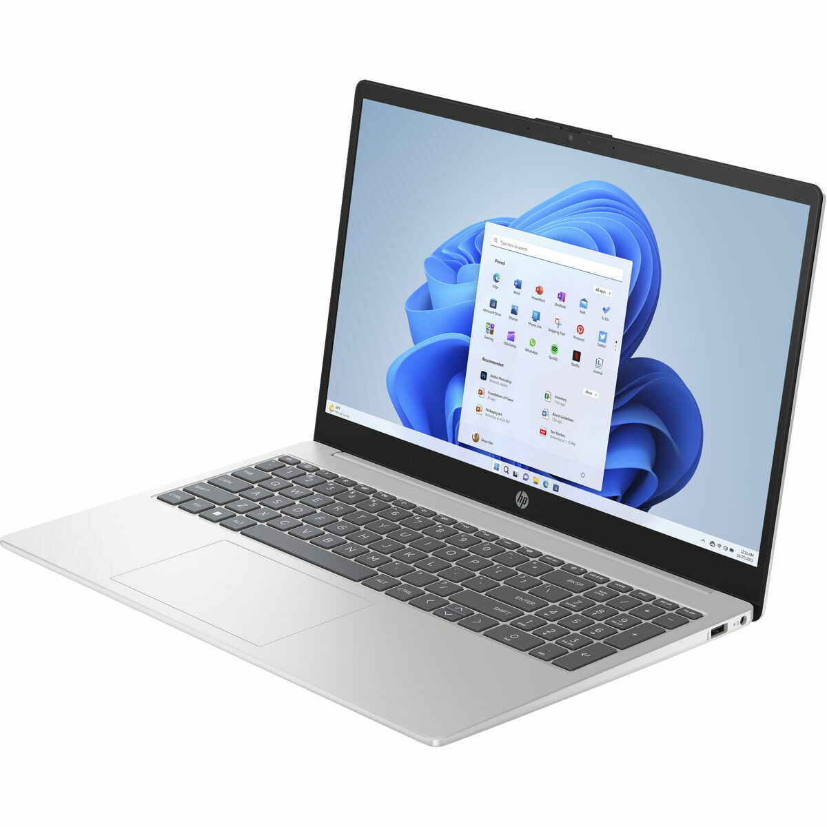 Laptop HP 15-FD0038NS 15″ 8 GB RAM 512 GB SSD Qwerty US Intel Core i3 N305