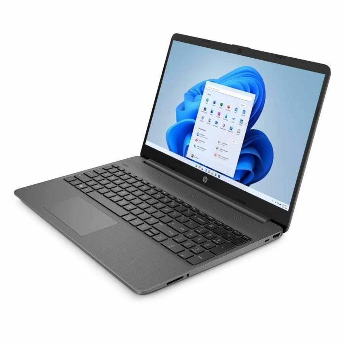 Laptop HP 15s-fq0024nf 15,6″ Intel Celeron N4120 4 GB RAM 128 GB SSD Azerty French