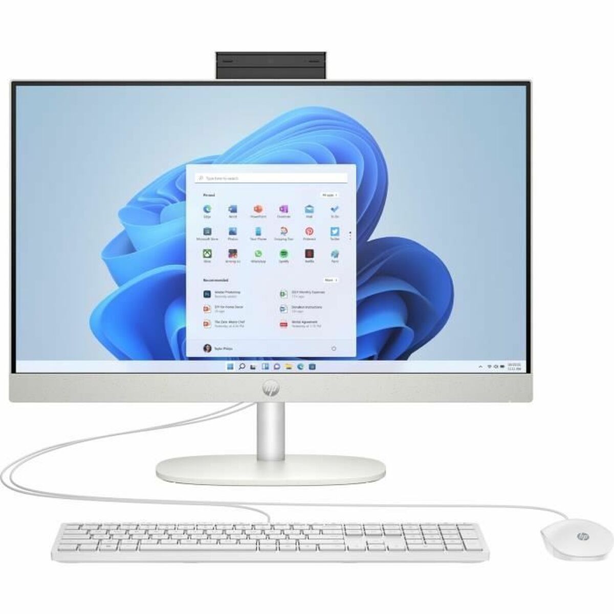 All in One HP Ryzen 5 7520u 23,8″ 8 GB 512 GB 1920 x 1080 px