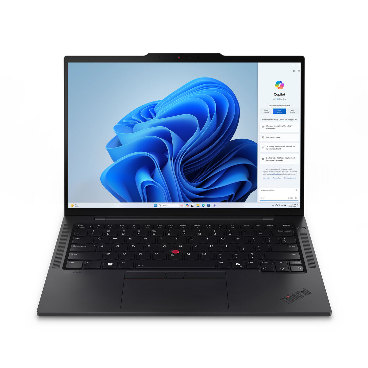 Laptop Lenovo T14S G5 14″ Intel Core Ultra 7 155u 16 GB RAM 512 GB SSD Spanish Qwerty