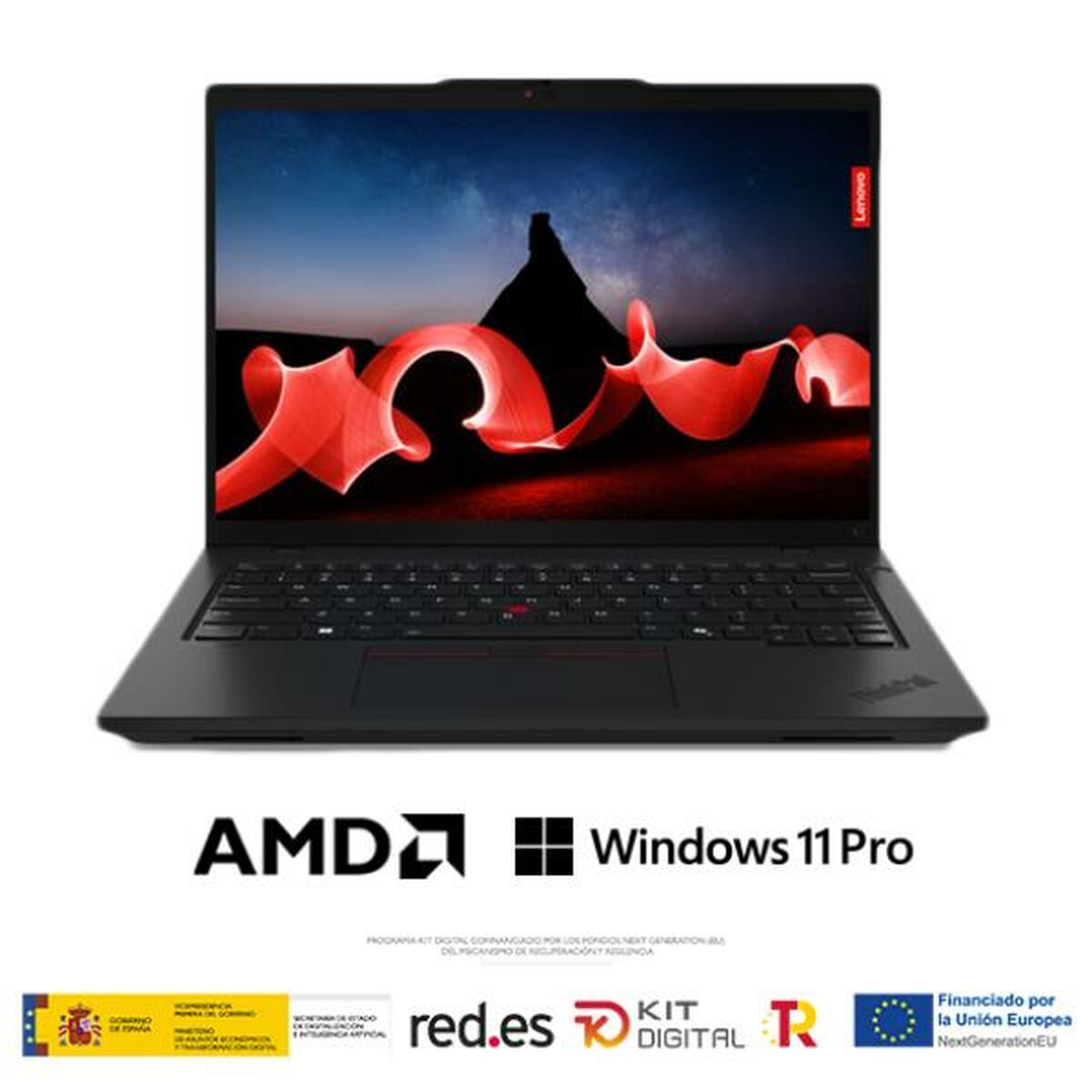 Laptop Lenovo L14 G5 14″ amd ryzen 5 7535U 16 GB RAM 512 GB SSD Spanish Qwerty